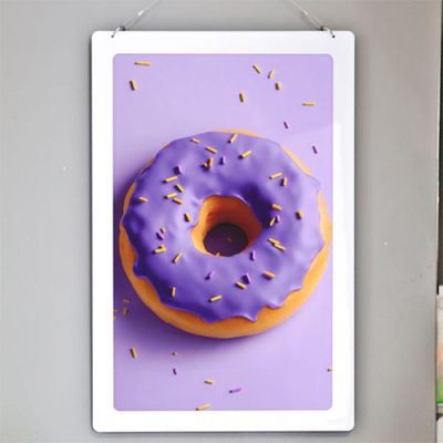 ny658-행잉액자_커피엔도넛츠(사각세로대형)