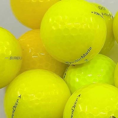 로스트볼 테일러메이드 컬러 A급 100알 3선인쇄 출고