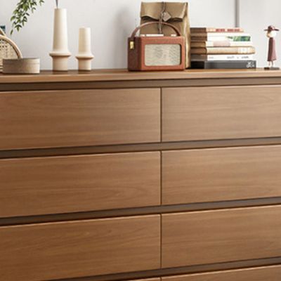 [SALE] 4단 와이드 H 서랍장 협탁 1204mm (브라운)