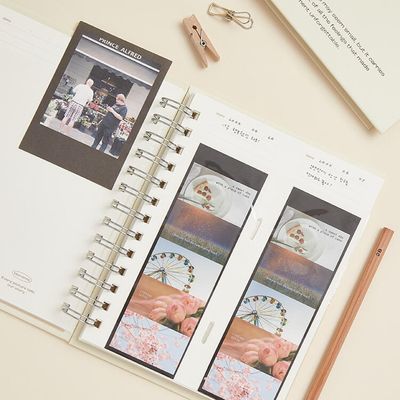 아트박스 메모형 네컷앨범 아이보리