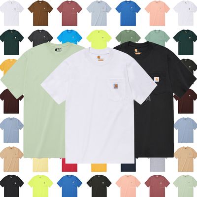 칼하트 K87 워크웨어 포켓 반팔티셔츠