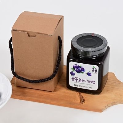 GAP인증 무농약 블루베리 수제쨈 350gx2병(선물용)