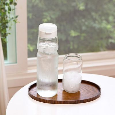 [와인앤쿡]슬림 유리 보틀 1개