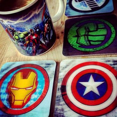 (영국 팔라돈정품) 마블 3D 컵받침(W2B49A2)