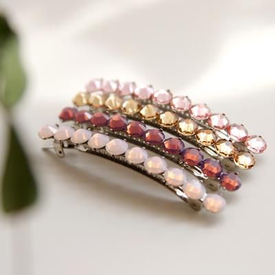 제이로렌 H0330 스와로브스키 크리스탈 헤어 자동핀