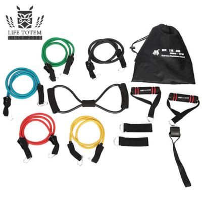 튜빙밴드 6종세트 운동용고무밴드 홈트레이닝 고무줄