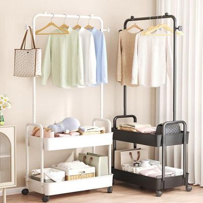 이동형 프리미엄 스틸 옷걸이 수납 행거