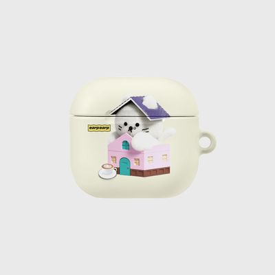 해피 홈 치치-YELLOW(에어팟4-하드)