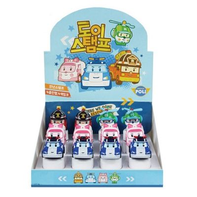 그린피앤에스 로보카폴리 토이 스탬프 인형 낱개 1EA