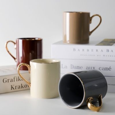 엘크 24K 골드 머그컵 260ml 4color