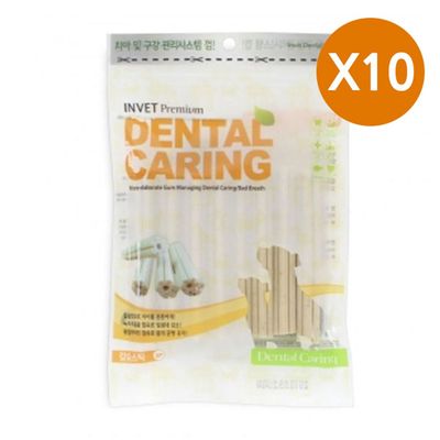 강아지 구강건강 120g 칼슘 간식 10P 애견 양치껌(W91380B)