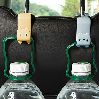 [자동차안 정리] 동물 헤드레스트 후크 4개 세트
