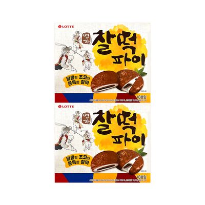 롯데 명가 찰떡파이 350g 2개
