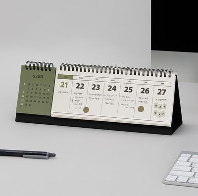 2026 라이프앤피시스 메모 위클리 탁상 달력 (가로형)