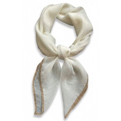 여성 컬러 쉬폰 스카프