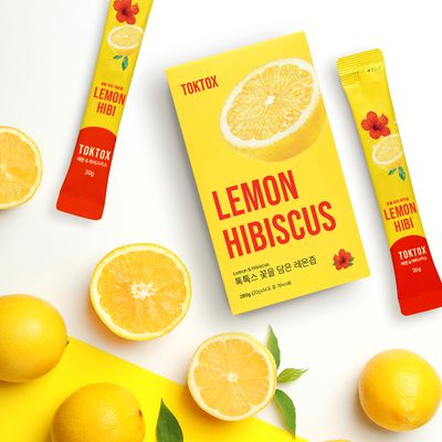 [톡톡스] 히비스커스 함유 유기농 레몬즙 20g X 14포