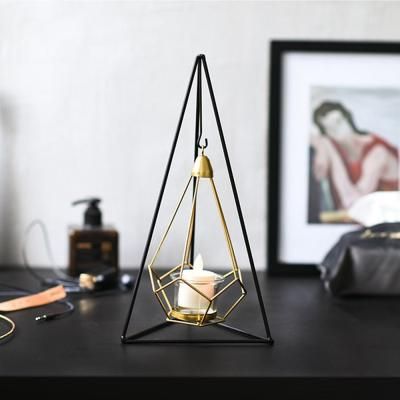 골드 엔틱 티라이트 스탠드 1개(색상랜덤)