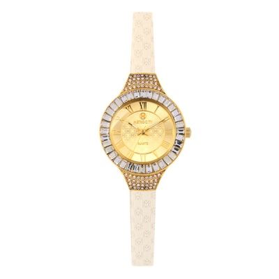 [메트로시티] 여성 가죽밴드 손목시계 MTS1101L WG