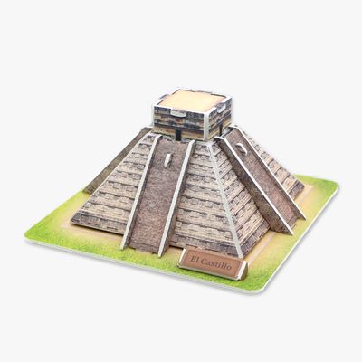 3D입체퍼즐 멕시코 피라미드 엘카스티요 모형 만들기