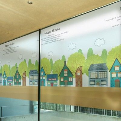 컬러안개시트_정겨운 숲속의 마을