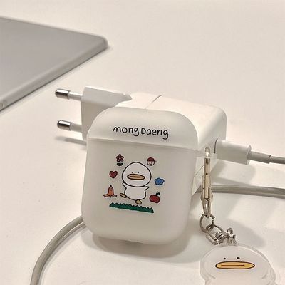 Kitch flower Kimbbaduck airpods 키치플라워 김빠덕 