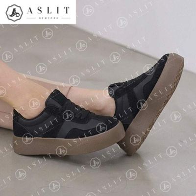 [애슬릿]통굽 스니커즈 독일군 키높이 여성 운동화