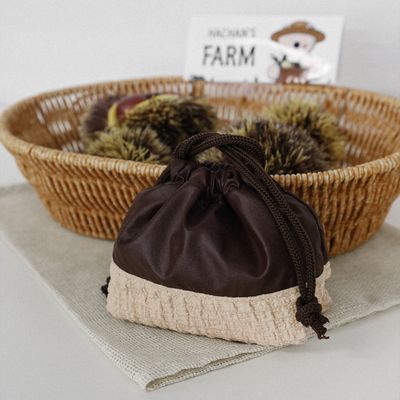 밤 스트링 미니 복조리 화장품 파우치
