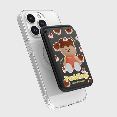 푸딩 코비(맥세이프-레더 카드지갑)