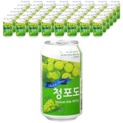 일화 청포도 에이드 350ml 24캔 x 2박스