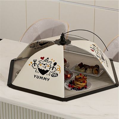 강아지 요리사 캐릭터 접이식 밥상 덮개 밥상보