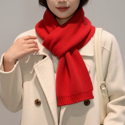 겨울 따뜻한 니트 머플러 목도리 넥워머 여성