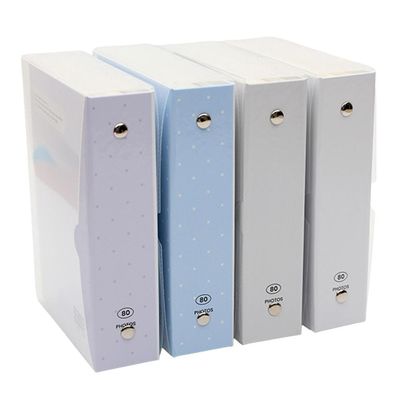 포토북 연보라 하늘 회색 흰색 랜덤 미니포켓앨범 사진첩 사진앨범 포켓(WFOMJ1A)