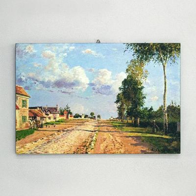 명화액자 피사로 베르사유 길 60x40 kisn047