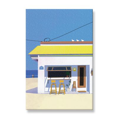 빗소리, 포노멀 작가 작품 일러스트 그림