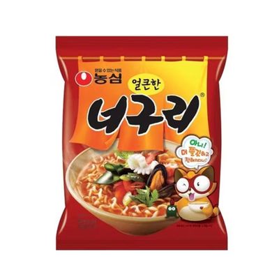 농심 얼큰한 너구리 120g 30개