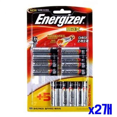 bns 국민건전지 에너자이저 맥스 AA 13P x2개(WFLITF9)