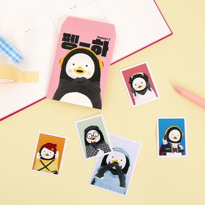 펭수 컬러 증명사진 Season2 5종 SET