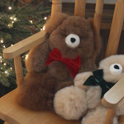 [아르떼알파카] 내추럴 테디베어 (L size)