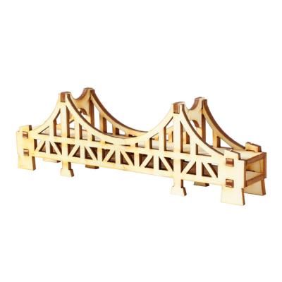 아기 목재 입체퍼즐 - 영공방 아기 광안대교