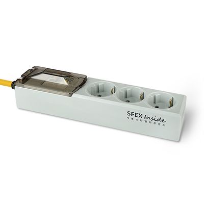 자동소화 고용량 멀티탭 3구 / 화재예방 전기콘센트