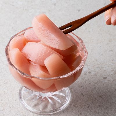 복숭아 병조림 통조림 핑크백도
