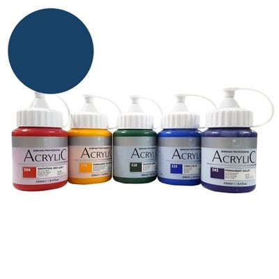 신한 아크릴물감 250ml NO.540 프탈로시아닌블루