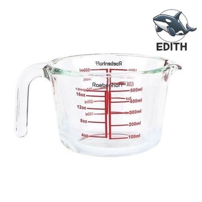 내열 유리 계량컵 500mL 요리 용량 측정(WFH33Y1)