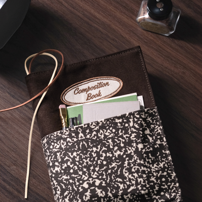 [교보문고X컴포지션스튜디오] 포켓 북커버 브라운