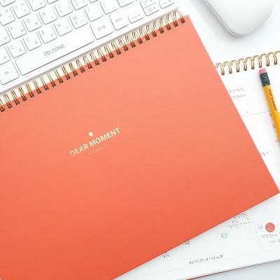 스케줄 위클리 플래너(A4 만년형) v2.재택근무-오렌지