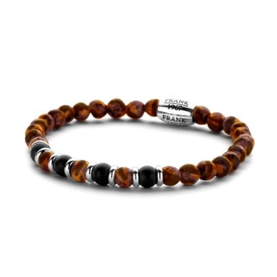 [프랭크1967] 타이거 원석팔찌 브라운 6mm 7FB-0266