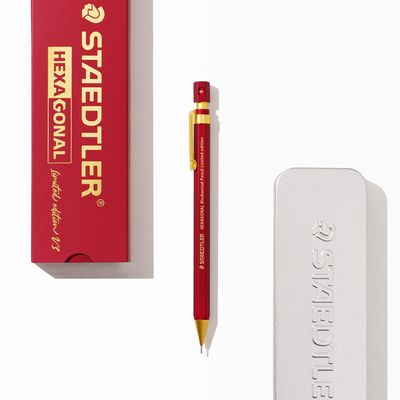 [2025한정판] 스테들러 헥사고날 버건디샤프