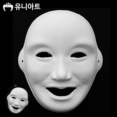 동물가면 남자가면 행복탈 종이탈 반가면 5개입(WFPHH4W)