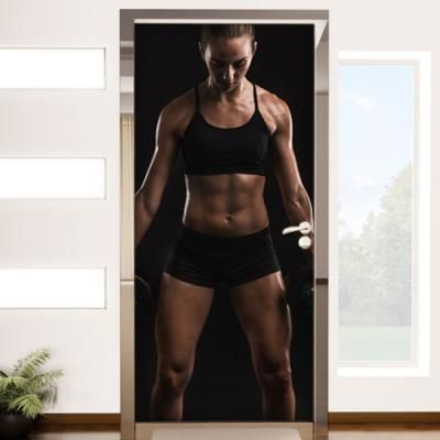 cl846-바디프로필(여자)_현관문시트지