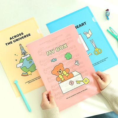 인디고어린이 초등 그래픽 L홀더 (A4,파일)